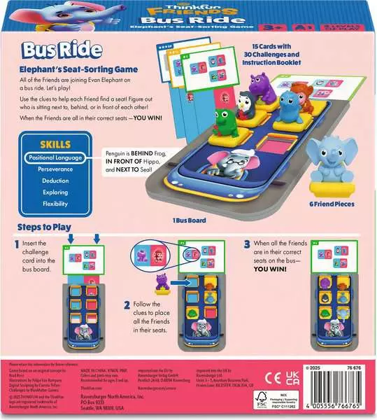 Friends: Bus Ride (English) - Logic Game