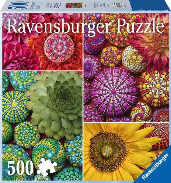 Color Your World Series: Mandala Blooms - , 500 Pieces