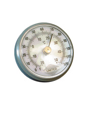 United Scientific® Dial Thermometer, -20 To 50 Degrees C, And 0 To 120 Degrees F