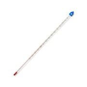 United Scientific® Thermometer, Red Liquid, 12", Total Immersion, -20 To 110 C