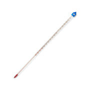 United Scientific® Thermometer, Red Liquid, 12", Total Immersion, -10 To 150 C