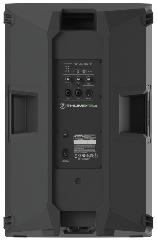 Mackie Thump15V4 1400W 15" Professional Powered Loudspeaker Feat, Soundcheck DSP And Bluetooth