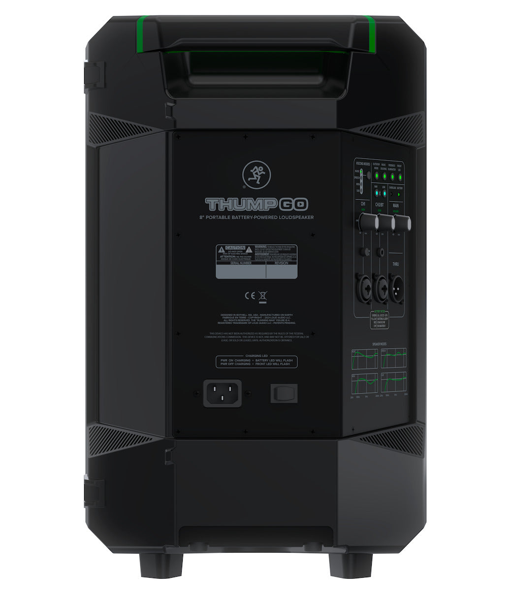 Mackie THUMP-GO 200 Watt 1 x 8" Battery Powered Loudspeaker