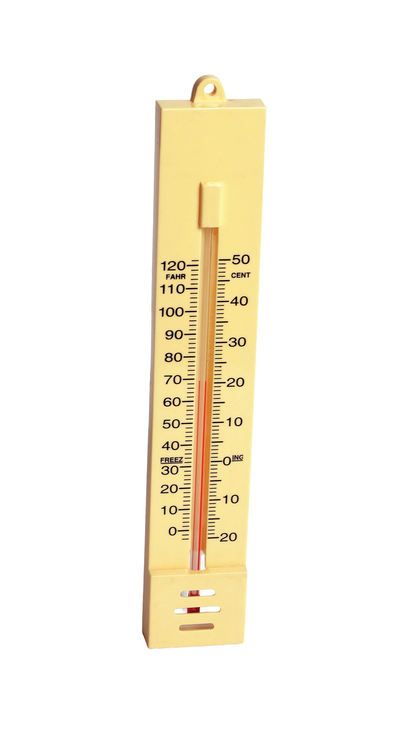 United Scientific® Wall Thermometer On Plastic Base