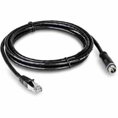 Trendnet - TI-CD02, M12 to RJ-45 Industrial Ethernet Cable, 2m (6.5 Ft.) - Black