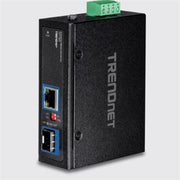 TRENDnet TI-F11SFP Hardened Industrial 100/1000Base-T to SFP Media Converter
