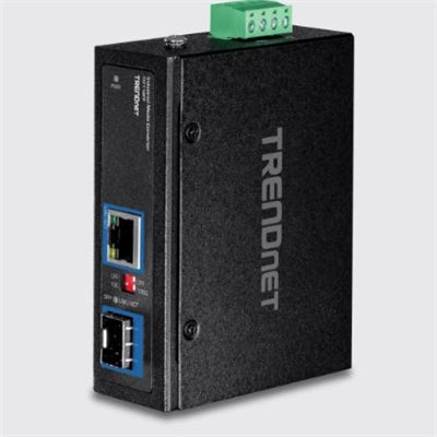 TRENDnet TI-F11SFP Hardened Industrial 100/1000Base-T to SFP Media Converter