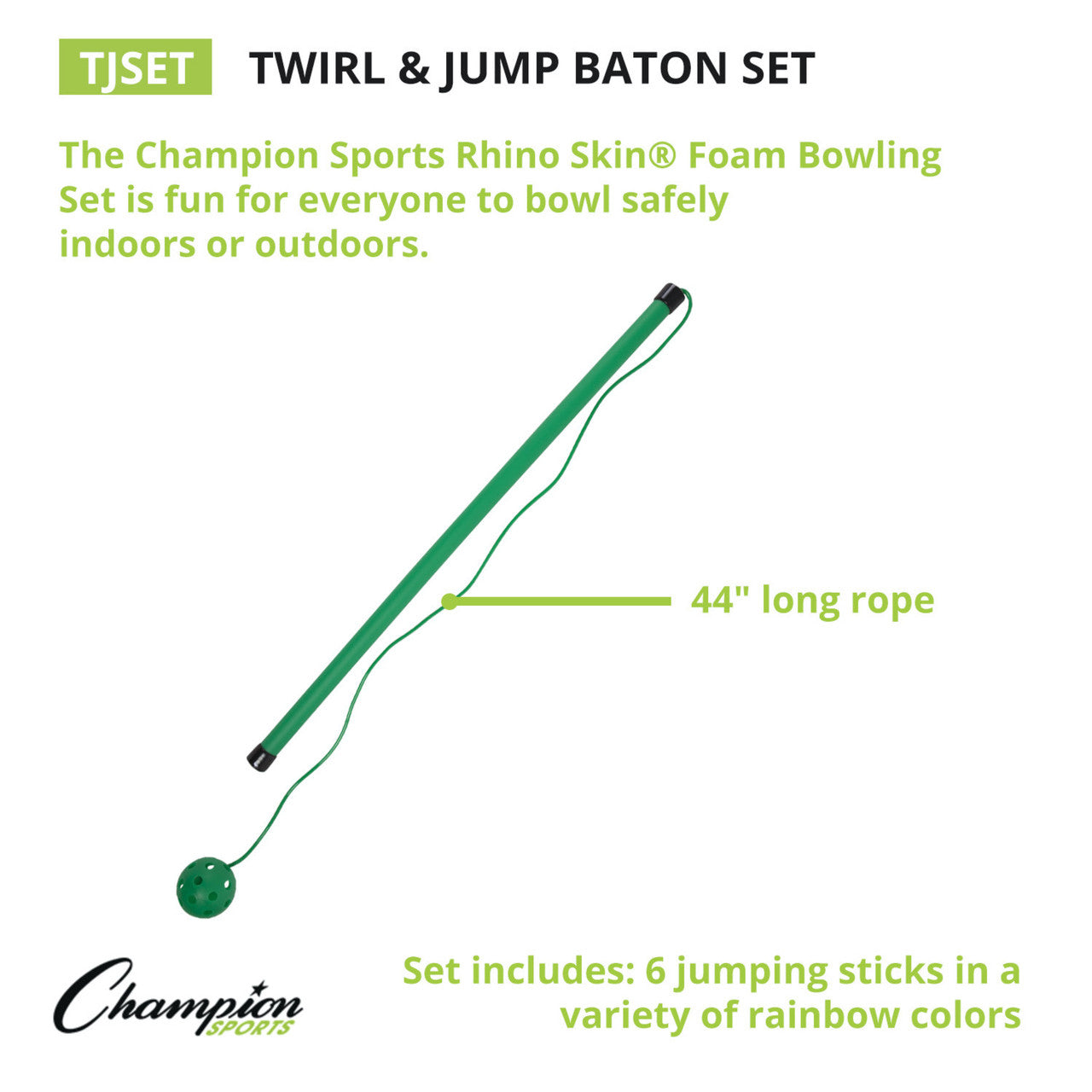 Twirl & Jump Baton Set