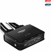 TRENDnet TK-220DPi  2-Port 4K DisplayPort KVM Switch