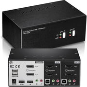 TRENDnet TK-240DP 2-Port Dual Monitor Display Port KVM Switch