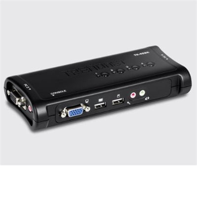 TRENDnet 4-Port USB KVM Switch and Cable Kit