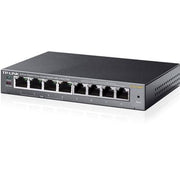 TP-Link TL-SG108PE, 8 Port Gigabit PoE Switch, Easy Smart Managed, 4 PoE+ Ports 64W, Plug & Play, Sturdy Metal W/ Shielded Ports, Fanless, QoS, Vlan &