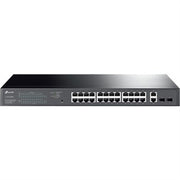 28-port Gigabit Easy Smart Switch with 24-port Poe+