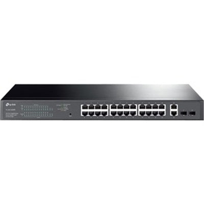 28-port Gigabit Easy Smart Switch with 24-port Poe+
