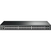 TP-Link - TL-SG3452P - JetStream 48 Port Gigabit L2+ Managed PoE Switch - Limited Lifetime Warranty - 48 PoE+ Port @384W - Unknown