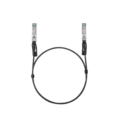 10G SFP+ connector on both sides. Drives 10 Gigabit Ethernet (1m distance)