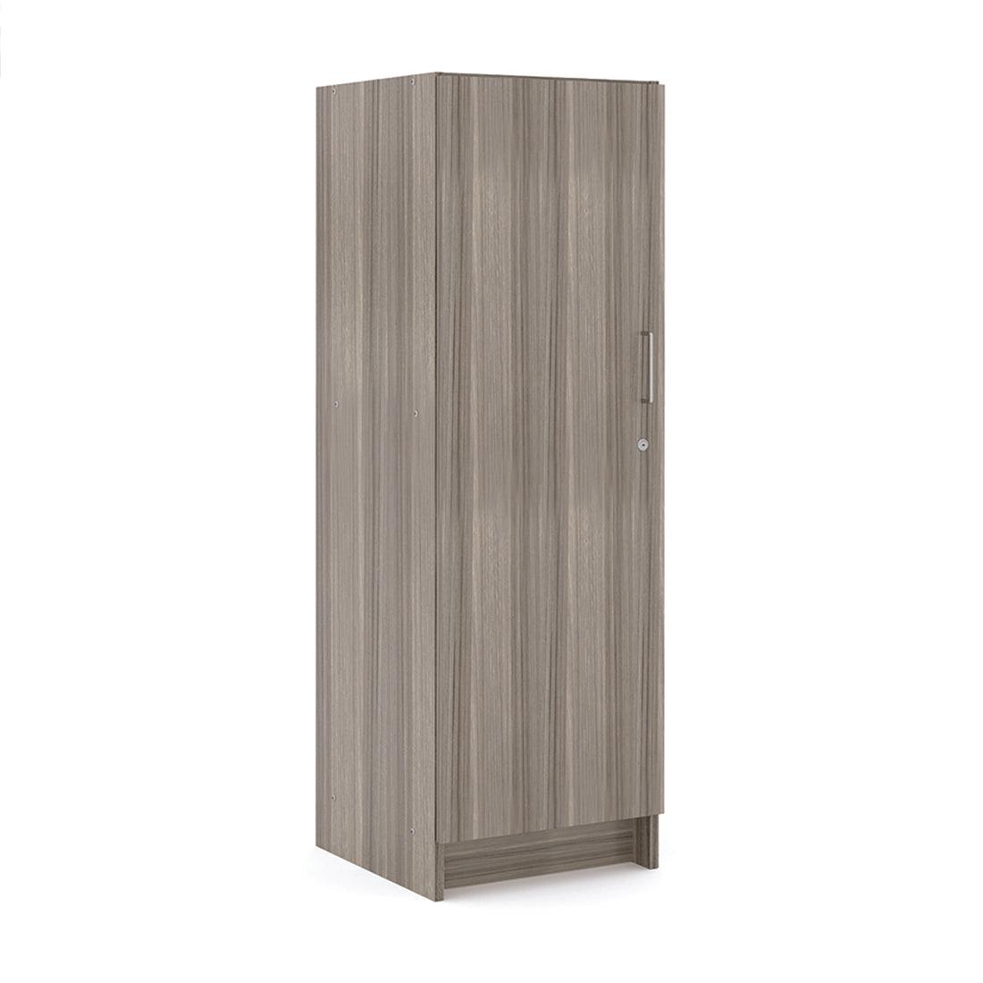 Single-Door Tall Cabinet, Ready-To-Assemble, Shadow Elm Gray, 59.5"H x 19.5"W x 20.5"D