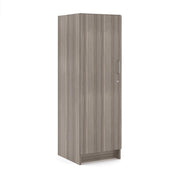 Single-Door Tall Cabinet, Assembled, Shadow Elm Gray, 59.5"H x 19.5"W x 20.5"D