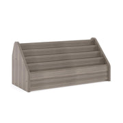 Book Display, Assembled, Shadow Elm Gray, 15.5"H x 32.5"W x 14"D