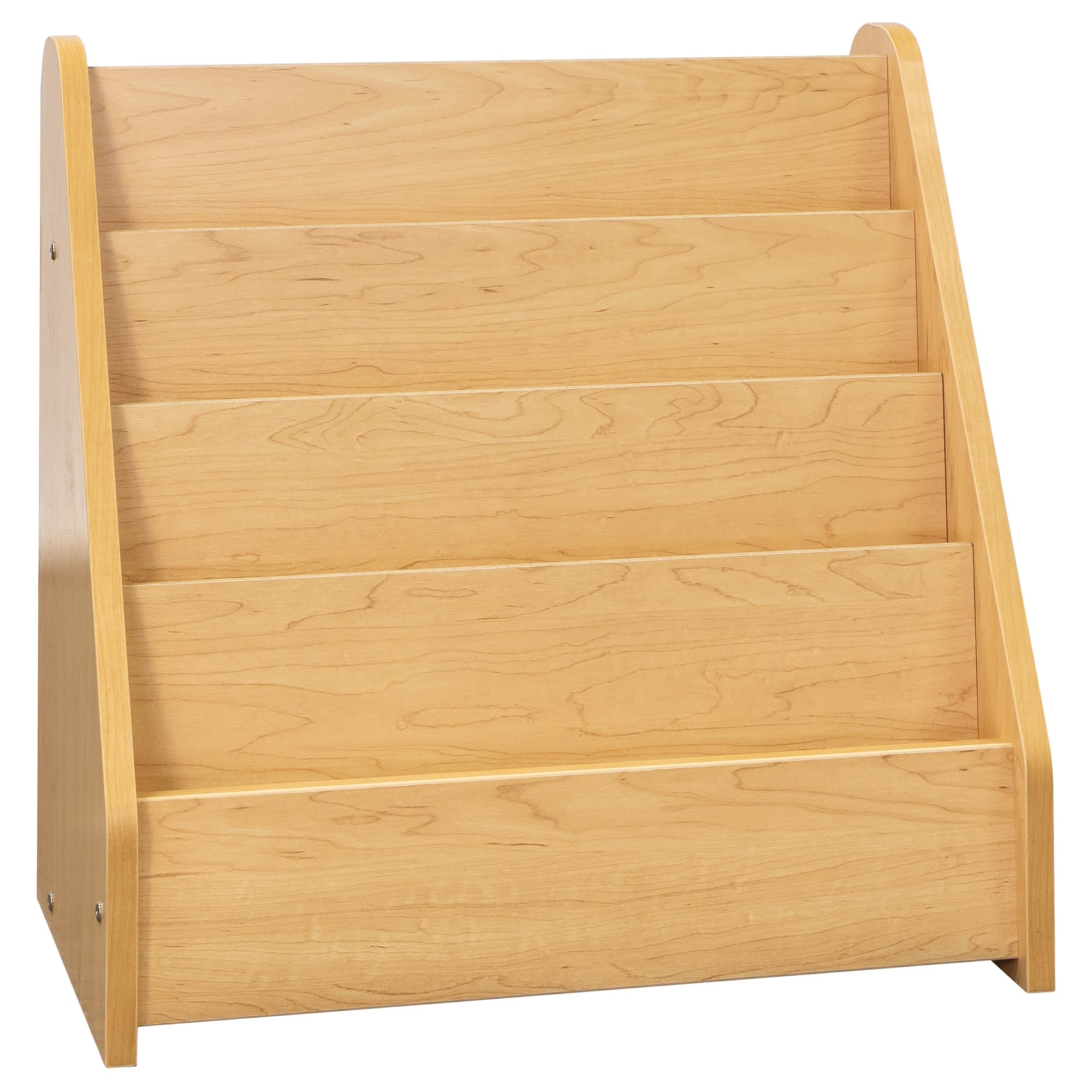 Book Display, Assembled, Maple/Maple, 15.5"H x 24"W x 14"D