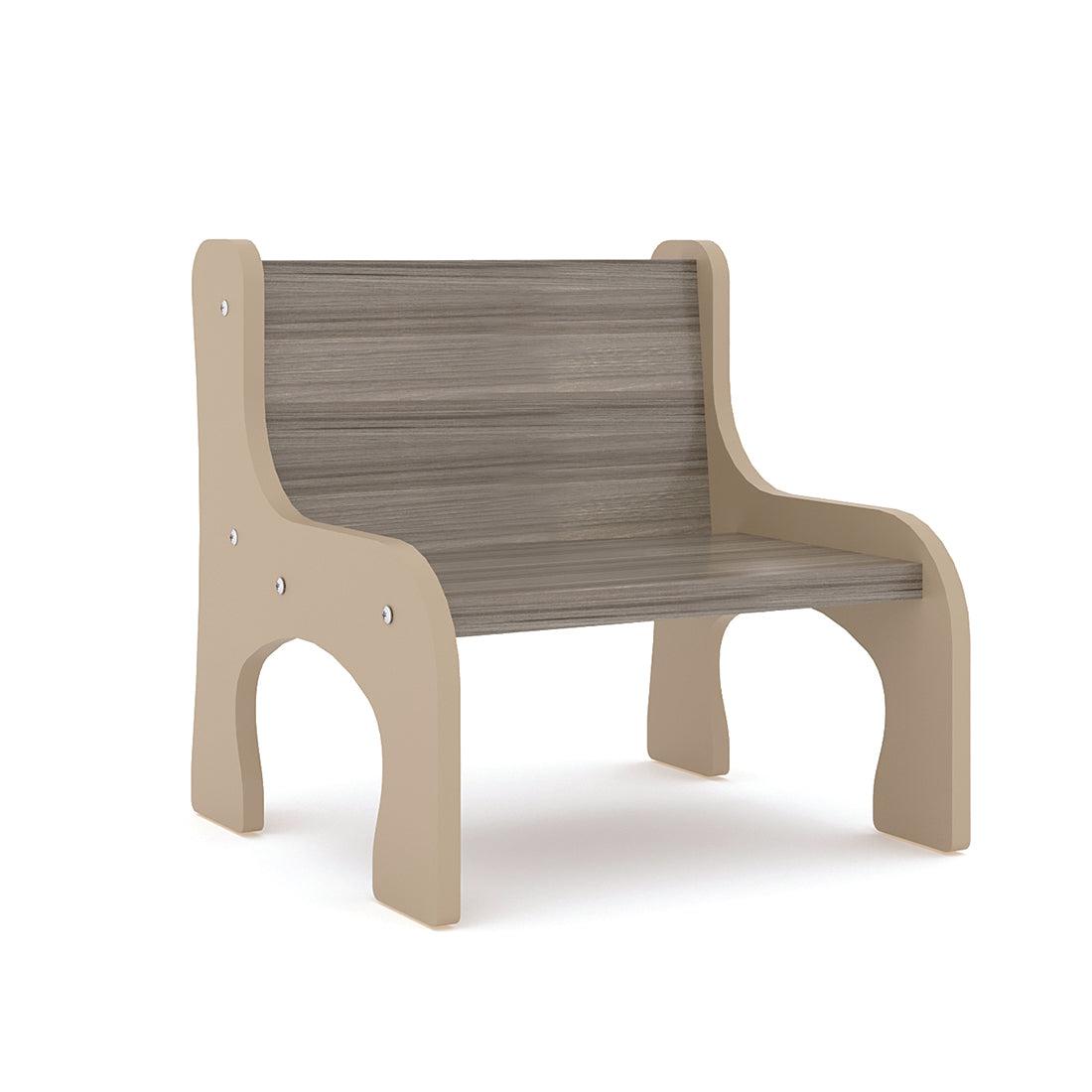 6" Activity Chair, Assembled, Shadow Elm Gray, 13"H x 13"W x 12.5"D
