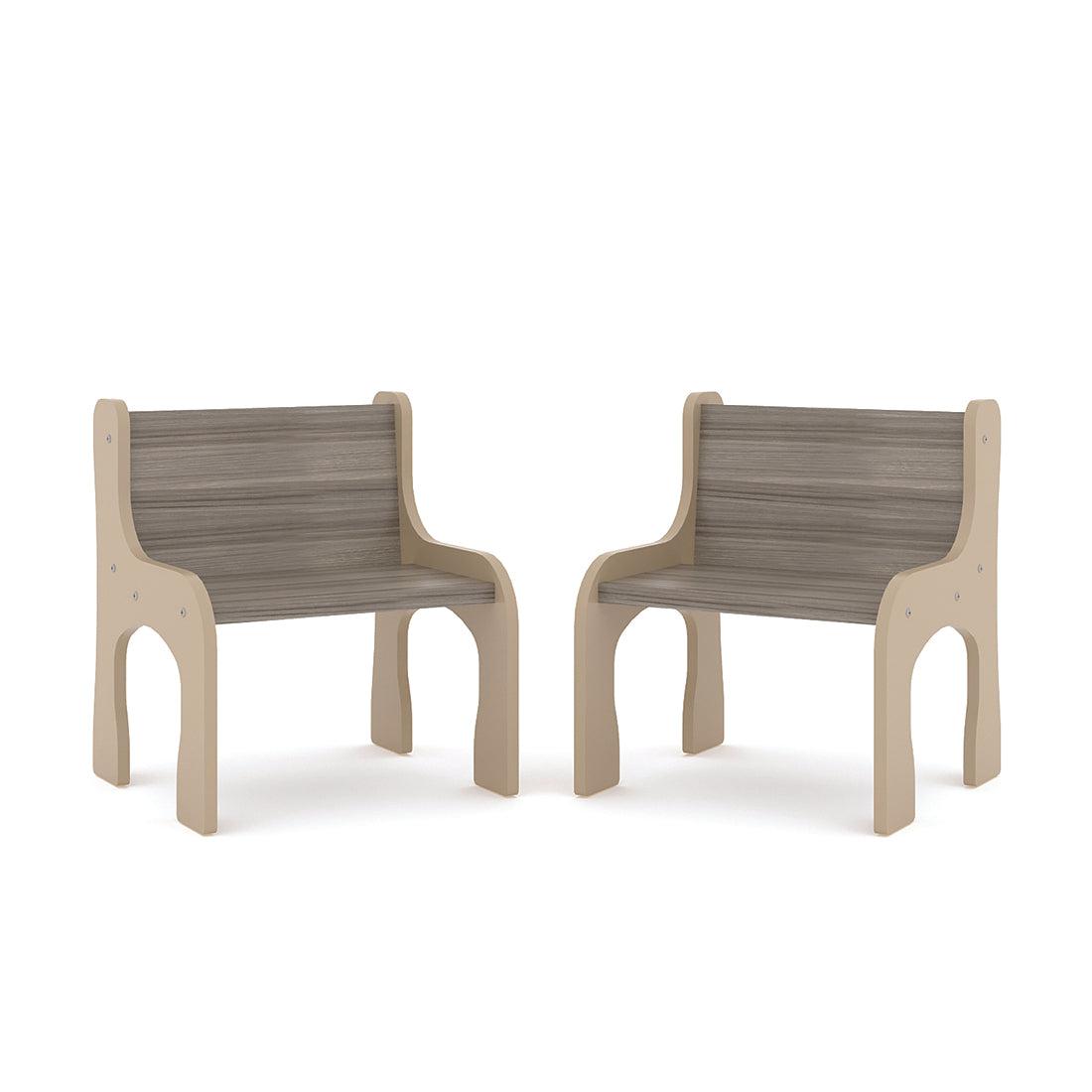6" Activity Chair, Ready-To-Assemble, Shadow Elm Gray, 13"H x 13"W x 12.5"D