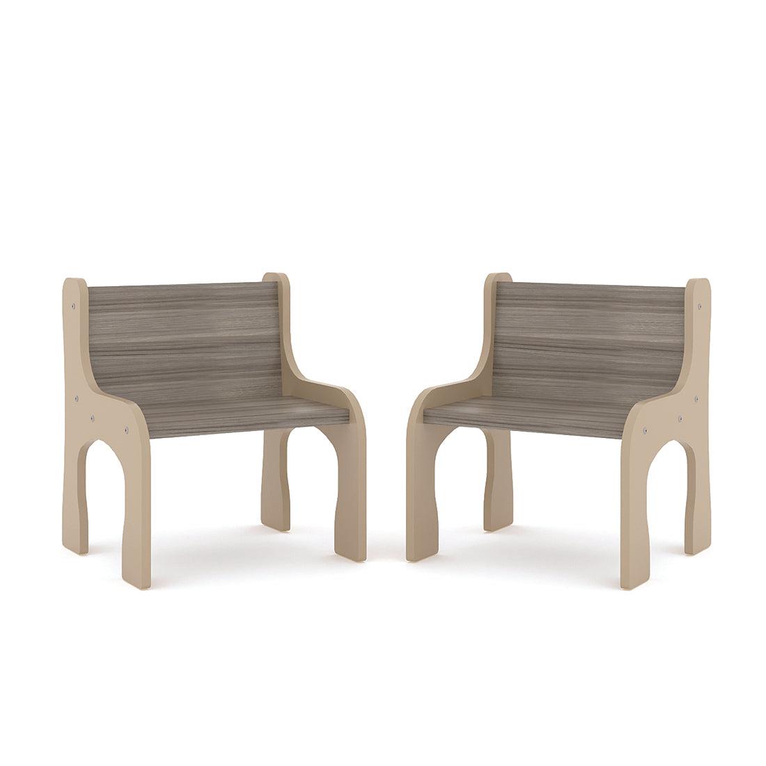 8" Activity Chair, Assembled, Shadow Elm Gray, 15"H x 13"W x 12.5"D