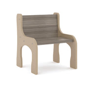 8" Activity Chair, Assembled, Shadow Elm Gray, 15"H x 13"W x 12.5"D