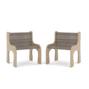 10" Activity Chair, Assembled, Shadow Elm Gray, 18"H x 13"W x 12.5"D