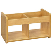 Book/Toy Storage, Assembled, Maple/Maple, 14"H x 24"W x 12"D