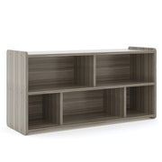 Toddler Compartment Storage, Assembled, Shadow Elm Gray, 23.5"H x 46"W x 15"D