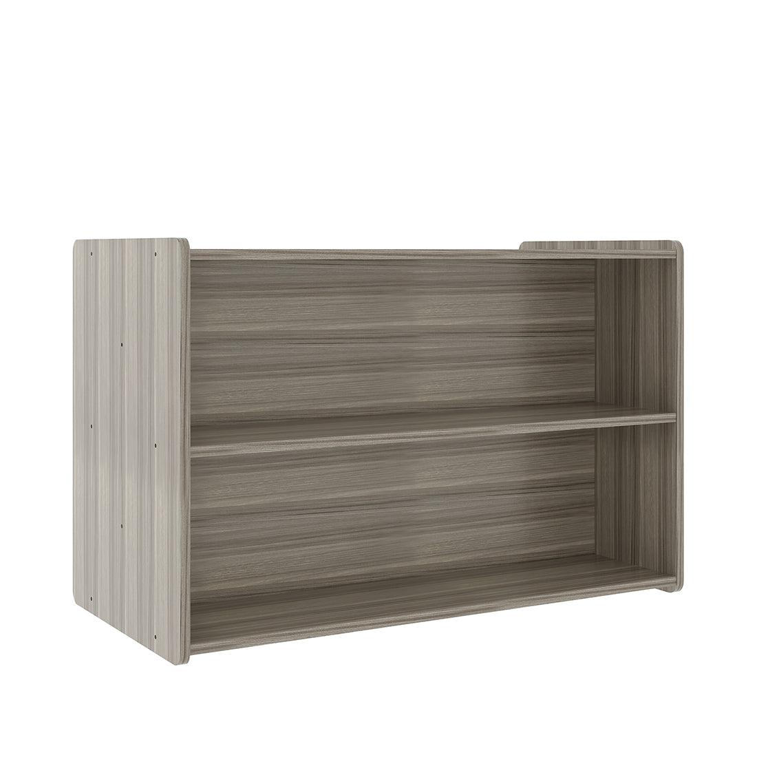 Preschool Shelf Storage, Ready-To-Assemble, Shadow Elm Gray, 30.5"H x 46"W x 23.5"D