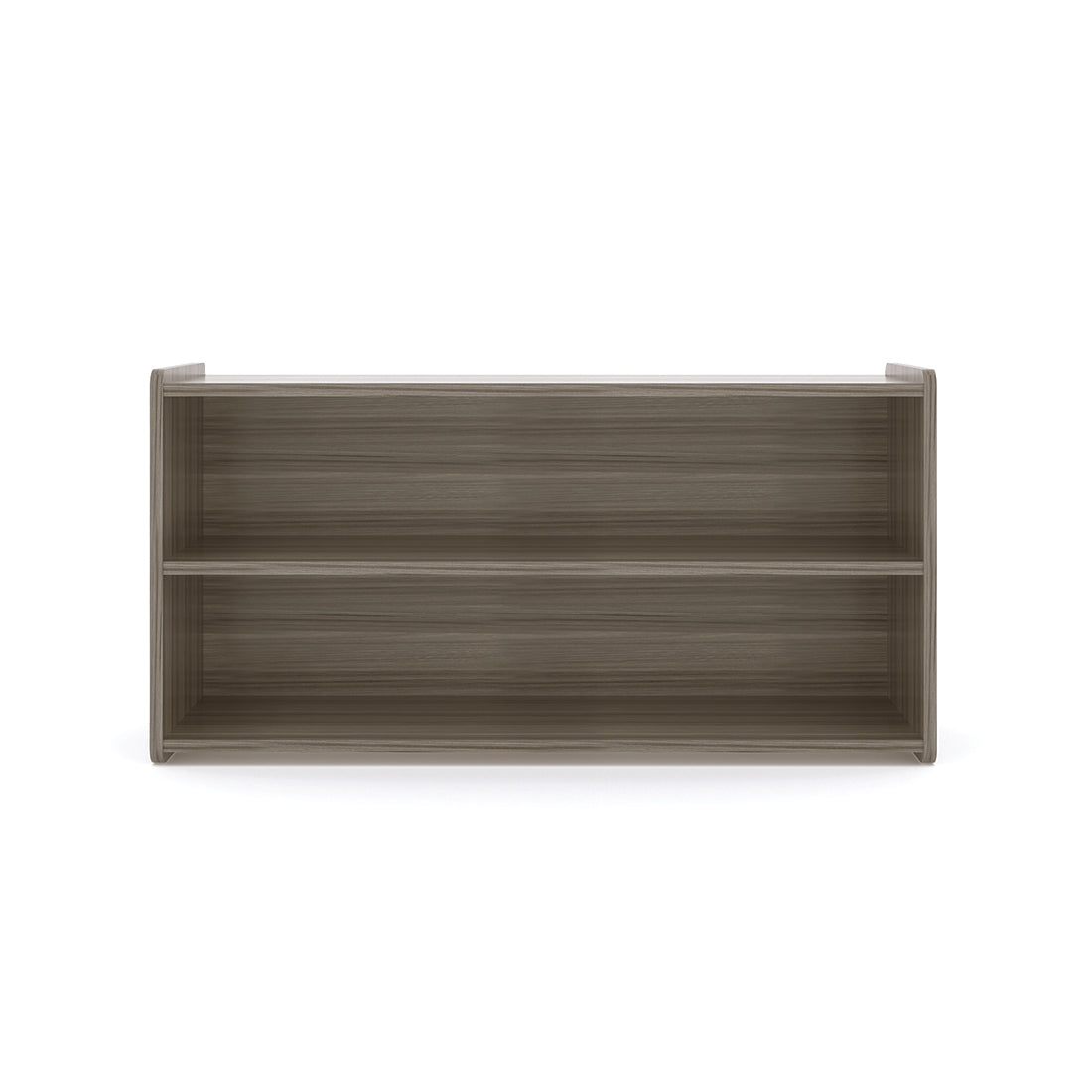 Toddler Shelf Storage, Assembled, Shadow Elm Gray, 23.5"H x 46"W x 15"D