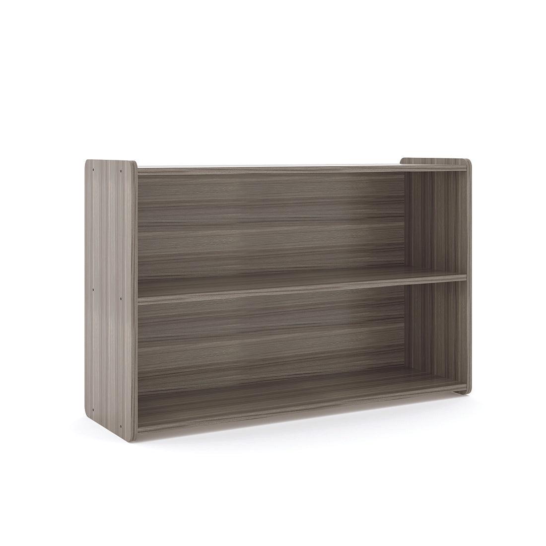 Preschool Shelf Storage, Assembled, Shadow Elm Gray, 30.5"H x 46"W x 15"D