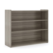 School Age Shelf Storage, Assembled, Shadow Elm Gray, 37.5"H x 46"W x 15"D