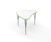 Shutter Desk, Small, Tall, Write On-Wipe Off, Island, 21-30"H x 29.5"W x 23.5"D