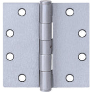 Tell Commercial Stainless Steel 4.5 In. Square Plain Bearing Hinge with Removable Pin