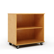 Open Single Sided Mobile 36H, Maple, 36"H x 36"W x 23"D