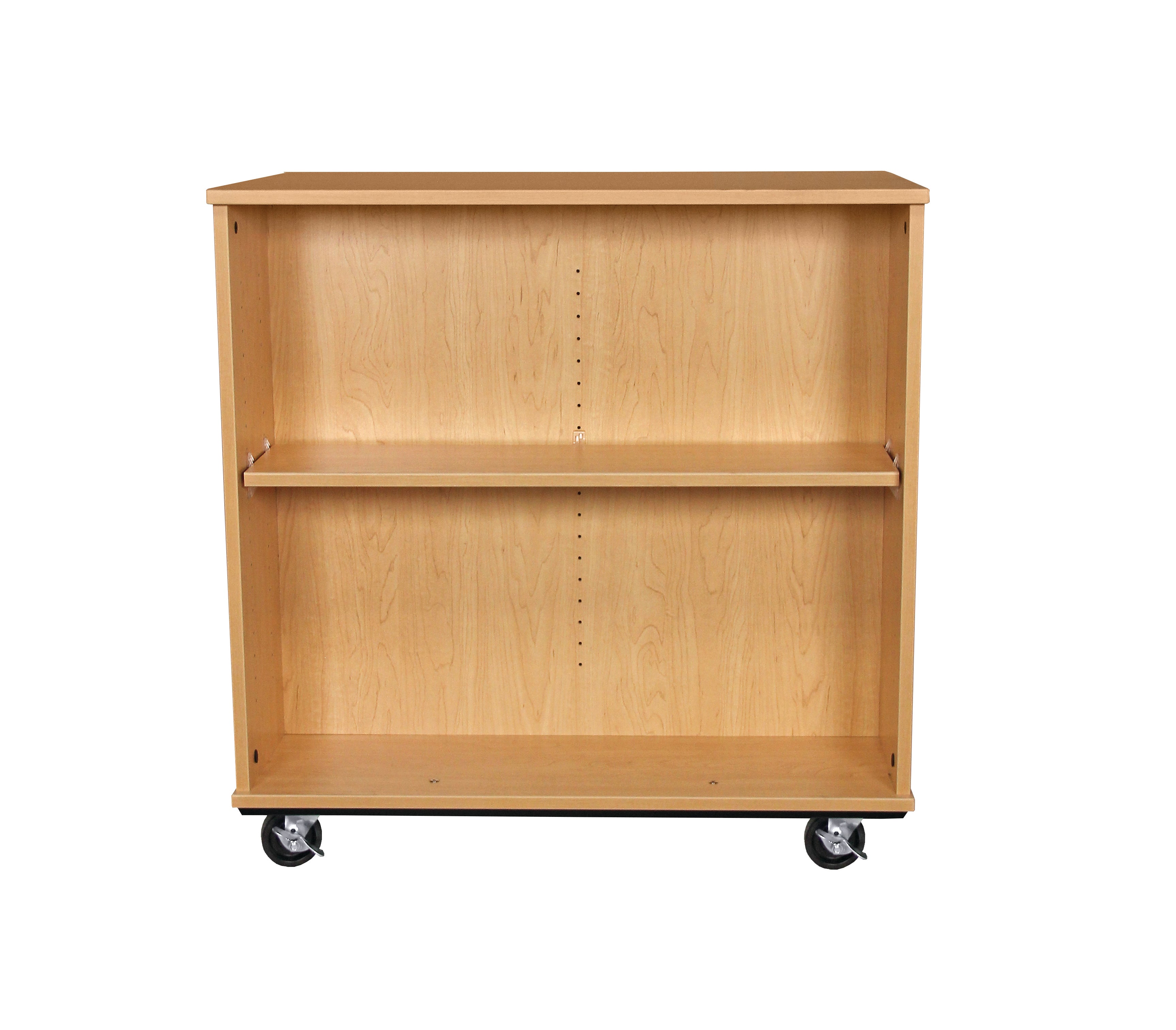 Open Double Sided Mobile 36H, Maple, 36"H x 36"W x 23"D