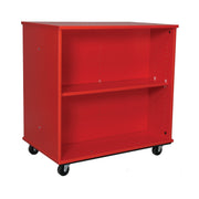Open Double Sided Mobile 36H, Red, 36"H x 36"W x 23"D