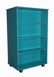 Open Double Sided Mobile 60H, Ocean, 60"H x 36"W x 23"D