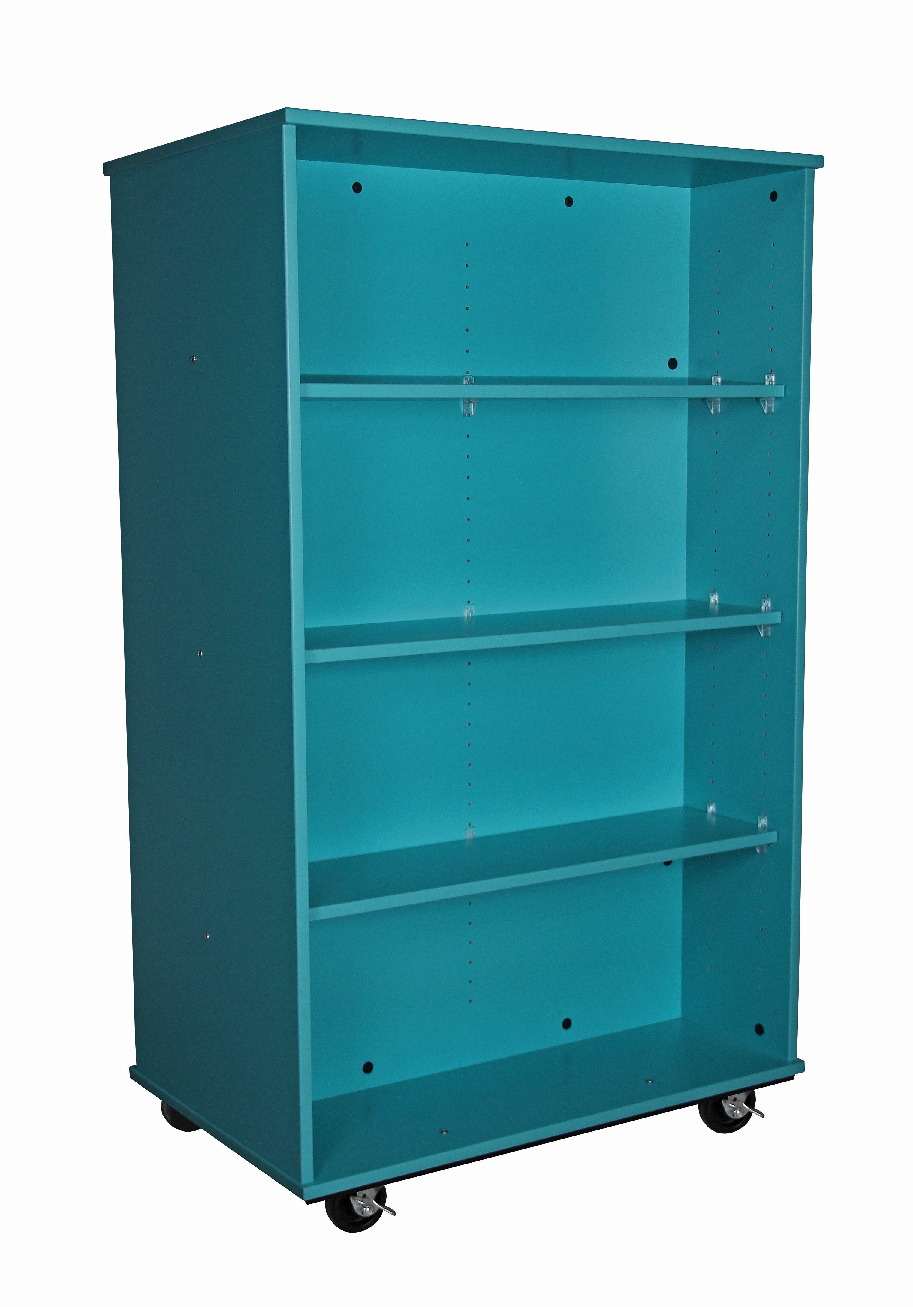 Open Double Sided Mobile 60H, Ocean, 60"H x 36"W x 23"D