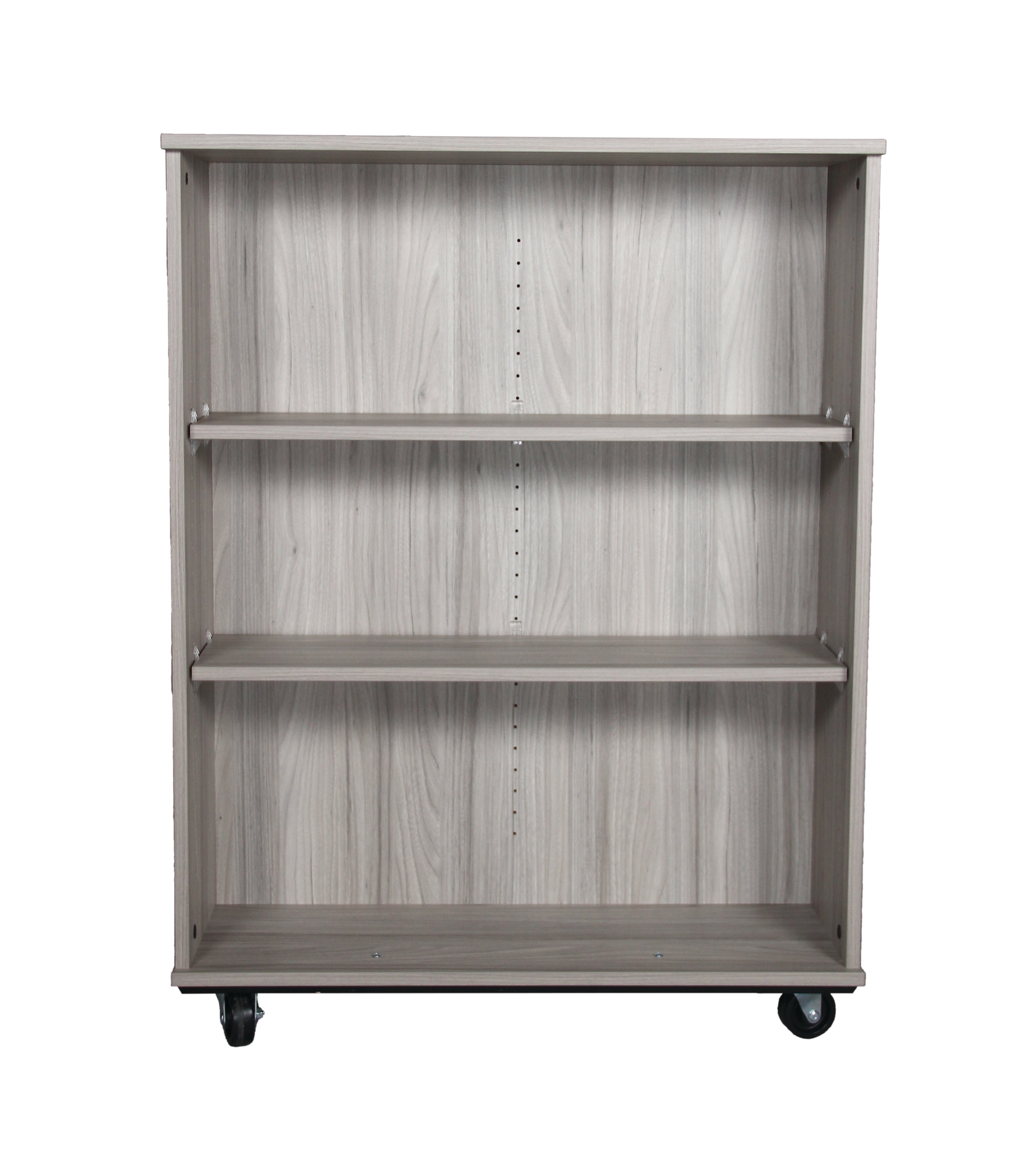 Open Double Sided Mobile 48H, Shadow Elm, 48"H x 36"W x 23"D, 127LB