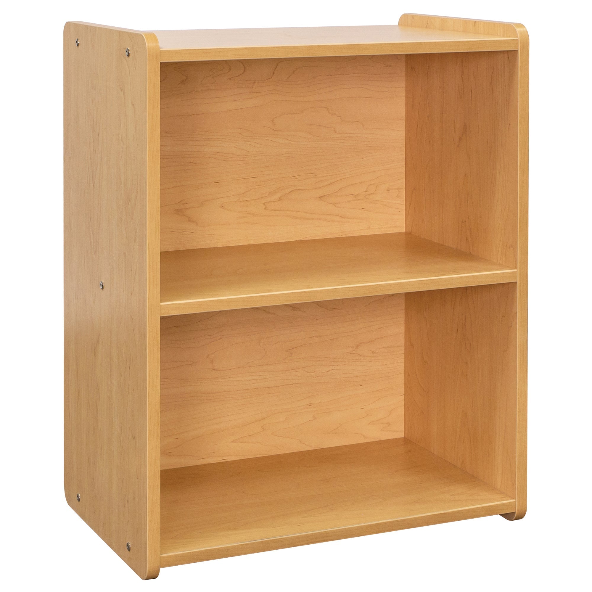 Preschool Shelf Storage, Assembled, Maple/Maple, 30.5"H x 24"W x 15"D
