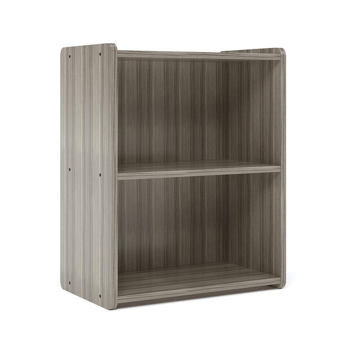 Preschool Shelf Storage, Assembled, Shadow Elm Gray, 30.5"H x 24"W x 15"D