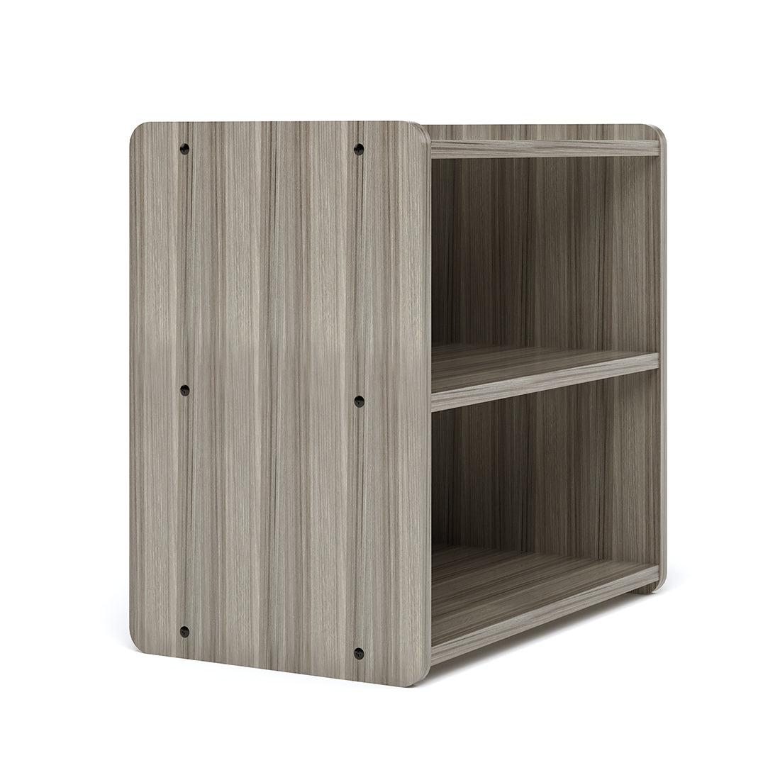 Toddler Shelf Storage, Ready-To-Assemble, Shadow Elm Gray, 23.5"H x 24"W x 15"D
