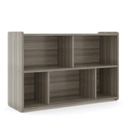Preschool Compartment Storage, Assembled, Shadow Elm Gray, 30.5"H x 46"W x 15"D