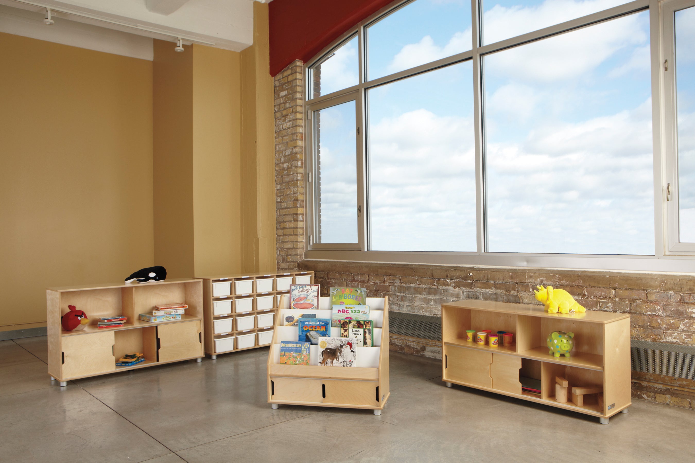 TrueModern® Low Storage Shelf