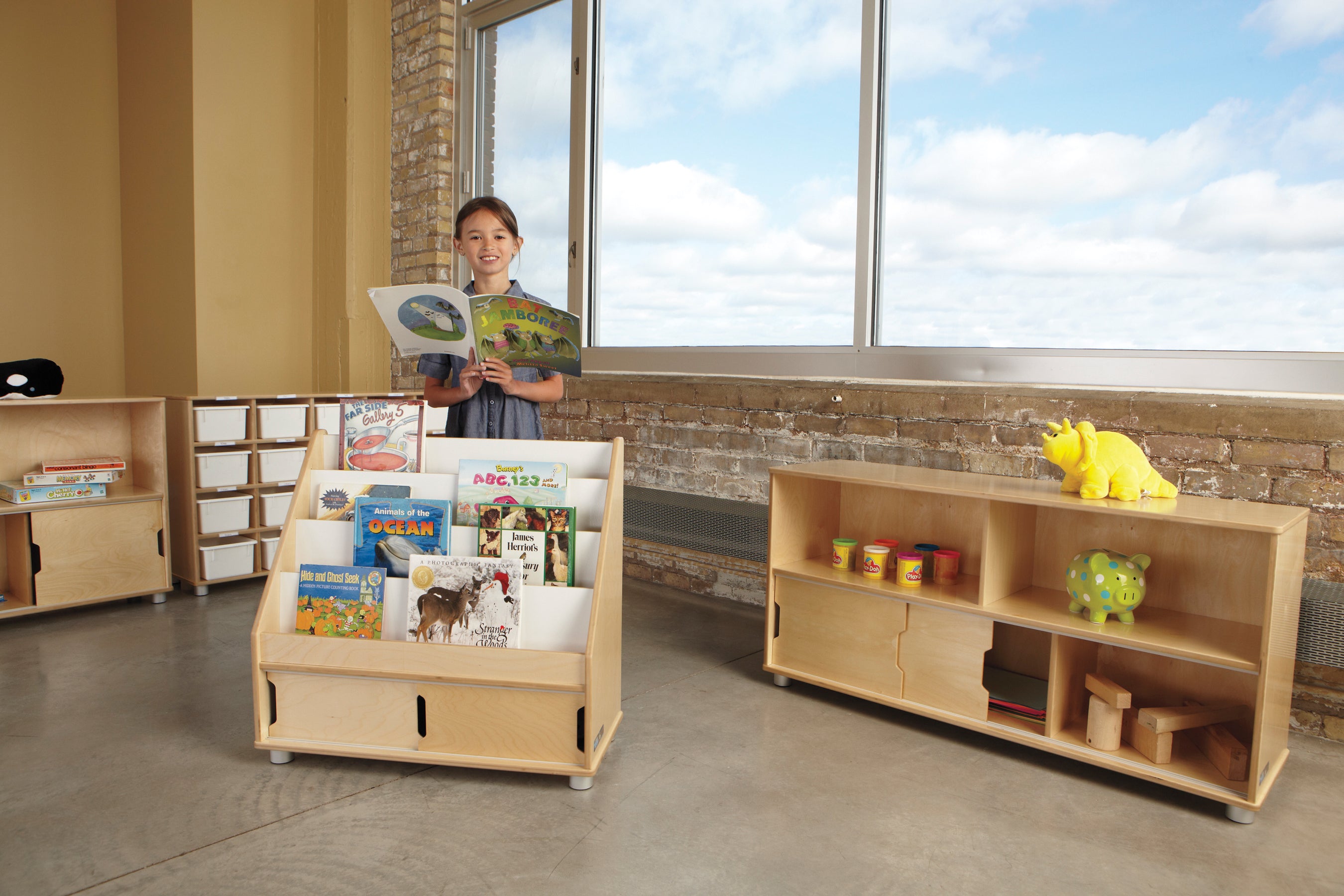 TrueModern® Book Rack