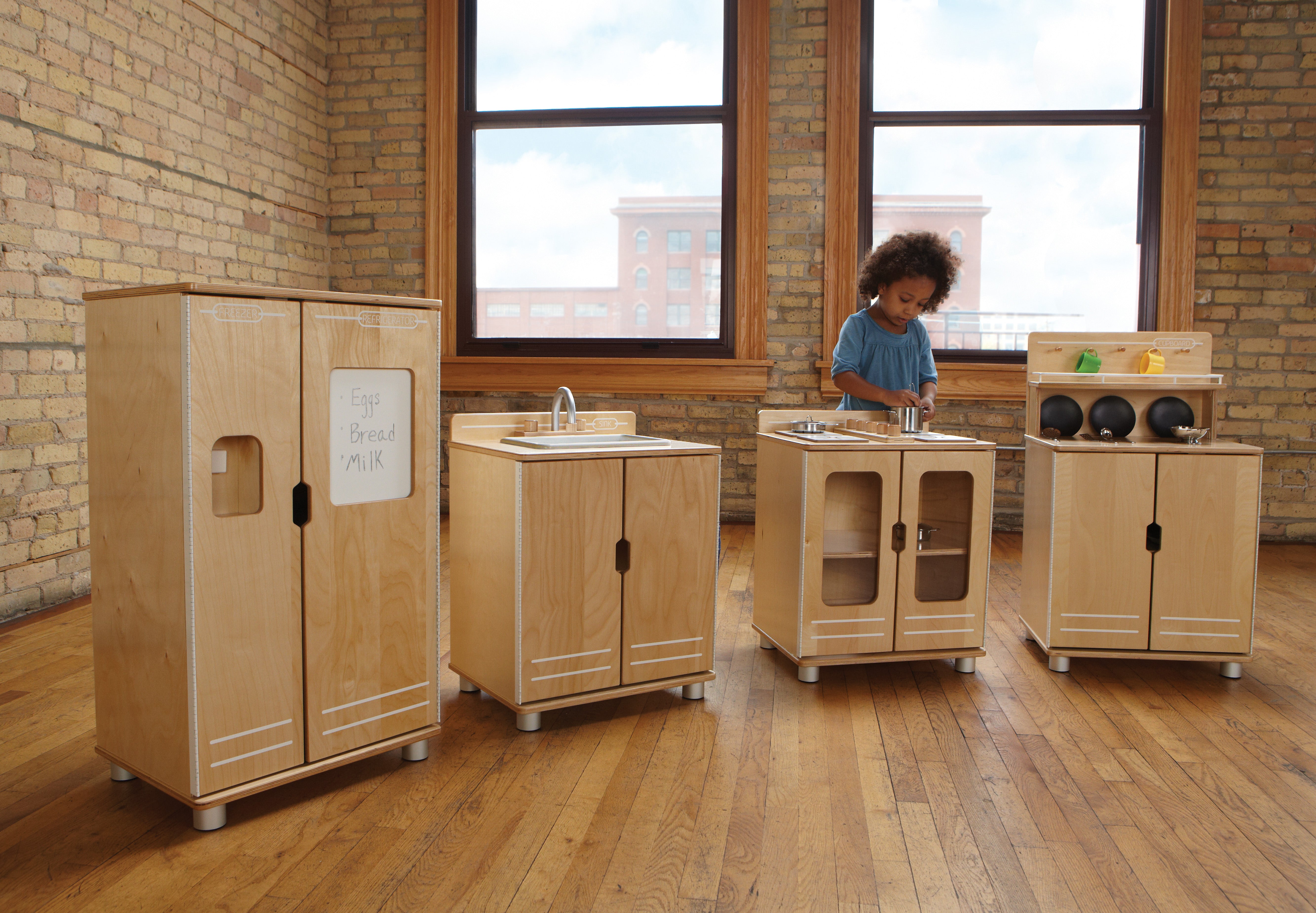 TrueModern® Play Kitchen Cupboard